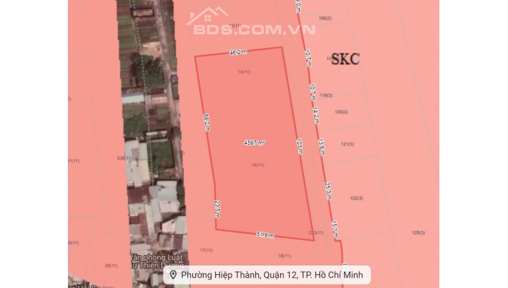 Chủ Định Cư, Bán Nhà Xưởng - 4.561m2 - 2 Tầng - Ngay KCN Quang Trung